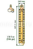 Звуковой отвес диаметром 24,5мм Звуковой отвес диаметром 24,5мм